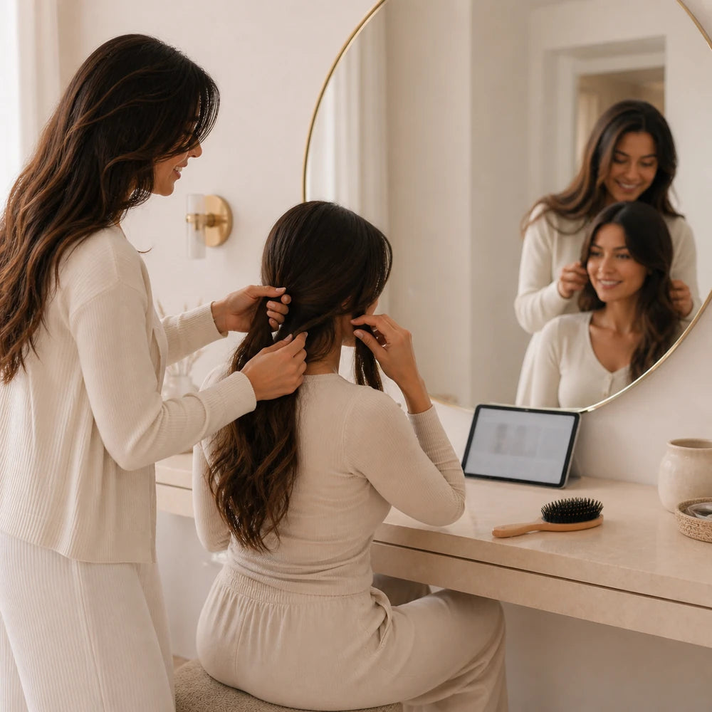 Accessories for applying Stessia extensions