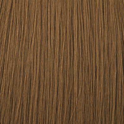 Close-up of the Remy human hair texture in shade #6 Dark Blonde