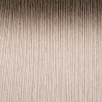 Close-up of the Remy human hair texture in shade #8A/10 Rooted